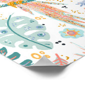 熱帯カラフルオウム ポスター (角)