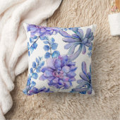 熱帯カラフルサボテン クッション (ブランケット)