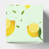 熱帯カラフルシトラス夏オレンジレモンスライス フェイバーボックス (上部)