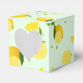 熱帯カラフルシトラス夏オレンジレモンスライス フェイバーボックス (正面サイド)