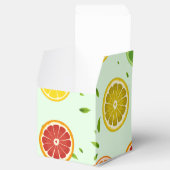 熱帯カラフルシトラス夏オレンジレモンスライス フェイバーボックス (オープン)