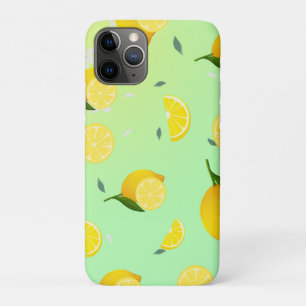 熱帯カラフルシトラス夏オレンジレモンスライス iPhone 11 PROケース