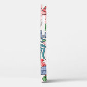 熱帯カラフルジャングルシームレスプリント Case-Mate iPhoneケース (裏面 / 左)