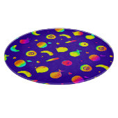 熱帯カラフルネオン果柄 カッティングボード (角)