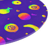 熱帯カラフルネオン果柄 カッティングボード (角)