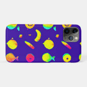 熱帯カラフルネオン果柄 Case-Mate iPhoneケース (裏面(横))