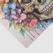 熱帯カラフルハイビスカススカルデクページ 薄葉紙 (詳細)