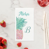 熱帯カラフルパイナップルモノグラム (インサイチュ)