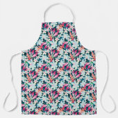 熱帯カラフルパターン エプロン (正面)