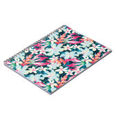 熱帯カラフルパターン ノートブック (左側)