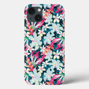 熱帯カラフルパターン iPhone 13ケース