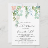 熱帯カラフルフローラ第1聖餐式 招待状 (正面)