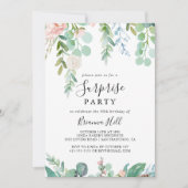 熱帯カラフルフローラ驚きパーティー 招待状 (正面)