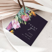 熱帯カラフルフローラ |パープルありがとう フェイバータグ