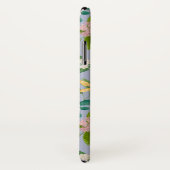 熱帯カラフル図解入りの、写真付きの花の模様 Case-Mate iPhoneケース (裏面/右)