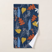 熱帯カラフル型 バスタオルセット (ハンドタオル)