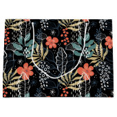 熱帯カラフル型 ラージペーパーバッグ (正面)