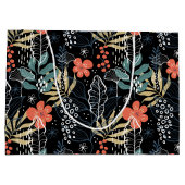 熱帯カラフル型 ラージペーパーバッグ (裏面)