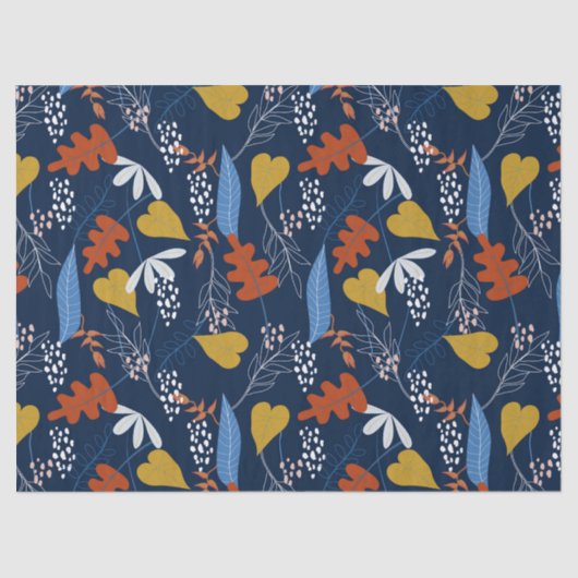 熱帯カラフル型 薄葉紙 (正面)