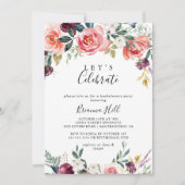 熱帯カラフル夏レッツ祝パーティー 招待状 (正面)