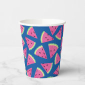熱帯カラフル果実スイカ模様 紙コップ (左)
