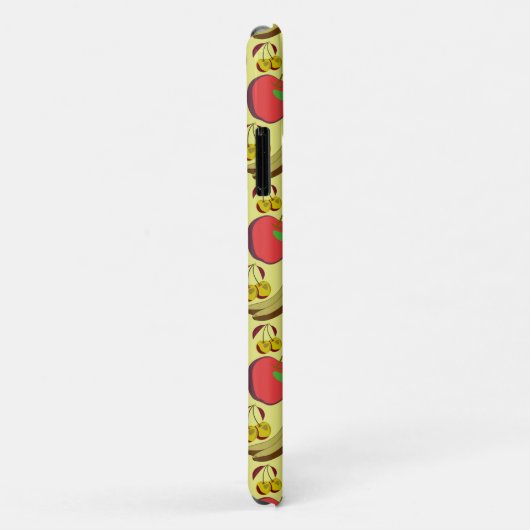 熱帯カラフル果実継目パターン Case-Mate iPhoneケース (裏面/右)