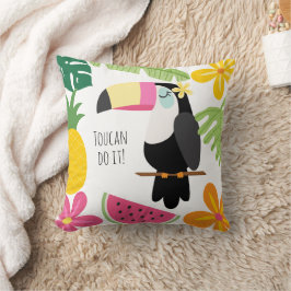 熱帯カラフル自然 クッション