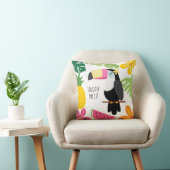 熱帯カラフル自然 クッション (椅子)