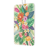 熱帯カラフル花束 カーエアーフレッシュナー (左)