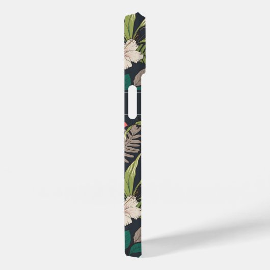 熱帯カラフル花柄 Case-Mate iPhoneケース (裏面 / 右)