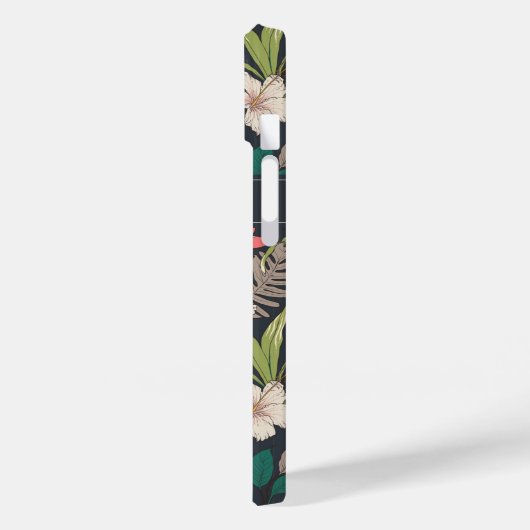 熱帯カラフル花柄 Case-Mate iPhoneケース (裏面 / 左)