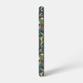 熱帯カラフル花柄 SAMSUNG GALAXYケース (左側面)