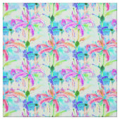 熱帯カラフル蘭 ファブリック (見本)