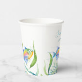 熱帯カラフル魚 紙コップ (右)