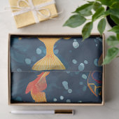 熱帯カラフル魚 薄葉紙 (ギフト)