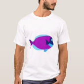 熱帯カラフル魚 Tシャツ (正面)