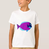 熱帯カラフル魚 Tシャツ (正面)