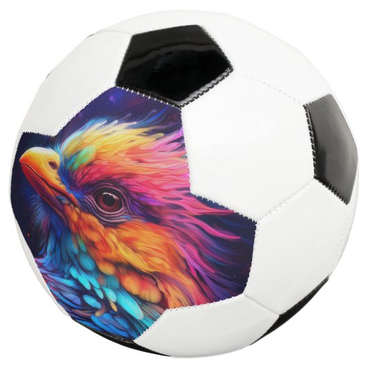 熱帯カラフル鳥 サッカーボール (3/4)