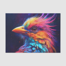 熱帯カラフル鳥 薄葉紙