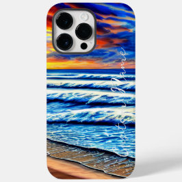 熱帯カリブの夕日の澄ん海 Case-Mate iPhone 14 PRO MAXケース