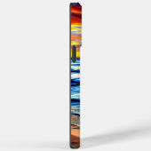 熱帯カリブの夕日の澄ん海 Case-Mate iPhoneケース (裏面 / 右)