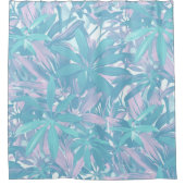 熱帯カリブの朝 シャワーカーテン (正面)