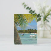 熱帯カリブの楽園 ポストカード (スタンド正面)