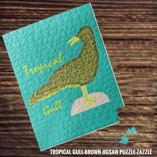 熱帯ガルブラウン ジグソーパズル