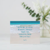 熱帯キリスト教のクリスマス手頃葉書 シーズンポストカード (スタンド正面)