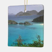 熱帯クリスマスのオーナメント セラミックオーナメント (左)