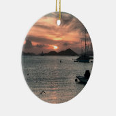 熱帯クリスマスのオーナメント セラミックオーナメント (右)