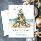 熱帯クリスマスの引っ越しのお知らせ 案内ポストカード