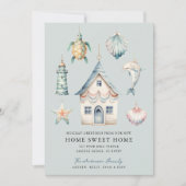 熱帯クリスマスの引っ越しのお知らせ 案内状 (正面)