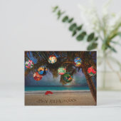 熱帯クリスマスオーナメント シーズンポストカード (スタンド正面)